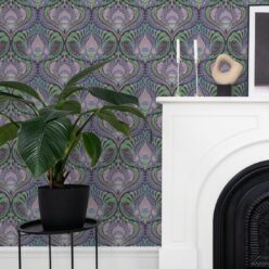 Baroque Fusion Wallpaper • Ornate Luxurious • Multi • Insitu