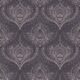 Baroque Fusion Wallpaper - Ornate Luxurious - Slate - Swatch