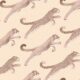 Amazon Big Cat Wallpaper - Jaguars & Pumas - Sepia - Swatch