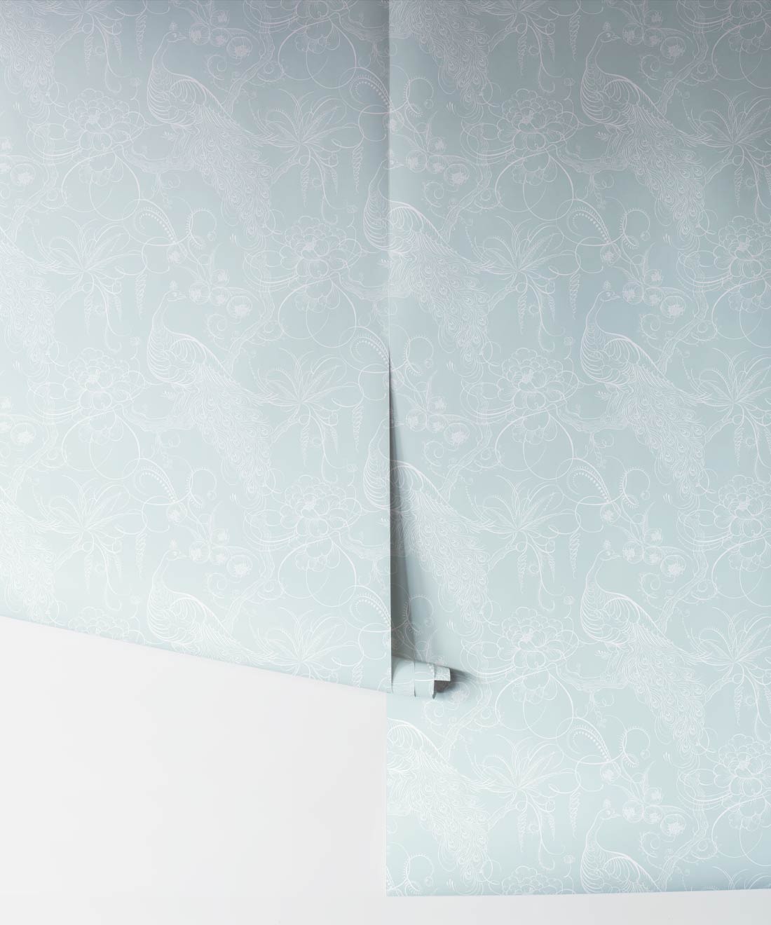 Paradise Wallpaper • Bird Wallpaper • Jade • Rolls