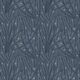 Brush Wallpaper - Blumentapete - Blau - Swatch