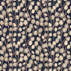 Lunaria Wallpaper • Floral Wallpaper • Blue • Swatch