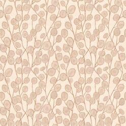 Lunaria Wallpaper • Floral Wallpaper • Nude • Swatch