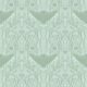 Manta Ray Wallpaper • Floral Wallpaper • Mint • Swatch