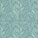 Neptunes Necklace Wallpaper • Floral Wallpaper • Aqua • Swatch