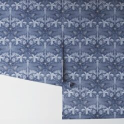 Starseed Wallpaper • Floral Wallpaper • Grey • Rolls