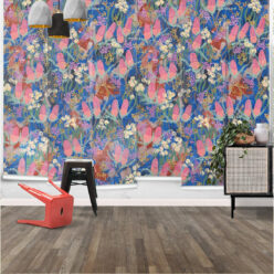 Garden Song Wallpaper • Tiff Manuell • Colorful Floral Wallpaper • Panels