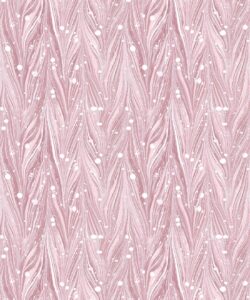 Antique Straight Wallpaper - Papier peint floral - rose - Swatch