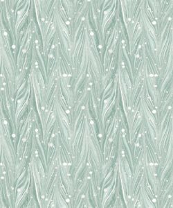 Antique Straight Wallpaper - Papier peint floral - Sea Spray - Swatch