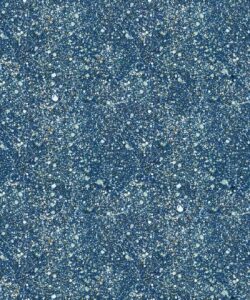 Marbre Confetti Wallpaper - Bleu - Insitu - Swatch