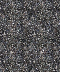 Marbre Confetti Wallpaper - Charcoal - Insitu - Swatch