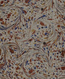 Marble Swirls Wallpaper - Stone - Chocolate - Swatch