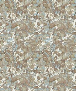 Pebbles Wallpaper - Papier peint floral - Charcoal - Papier peint Insitu - Marble Wallpaper - Charcoal - Swatch