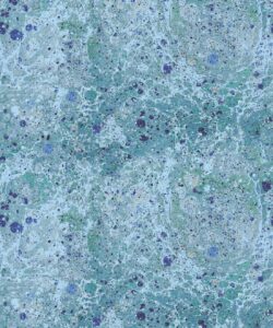 Rock Marbling Wallpaper - Natural Stone  - Bleu - Swatch