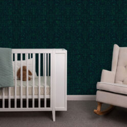 Banksia Bloom Wallpaper • Indigenous Wallpaper • Dark Green • Insitu