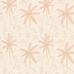 People On Country Wallpaper • Trees • Beige • Swatch