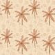 People On Country Wallpaper - Arbres - Cream - Swatch