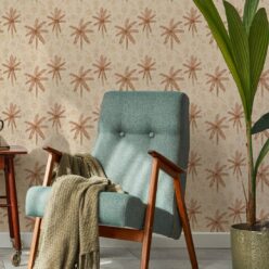 People On Country Wallpaper • Trees • Cream • Insitu