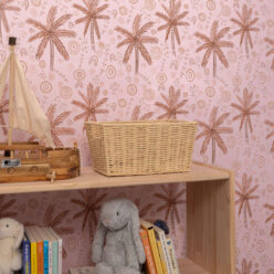 People On Country Wallpaper • Trees • Pink • Insitu