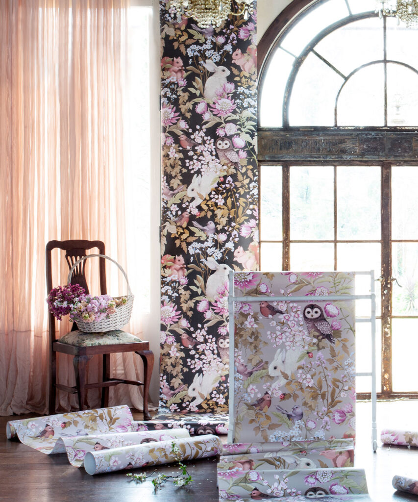 Woodlands Wallpaper by Fleur Harris • Milton & King EU
