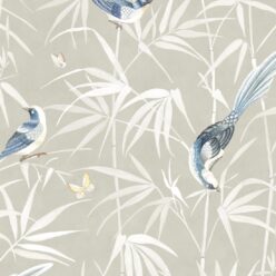 Bamboo Wallpaper • Beige • Swatch