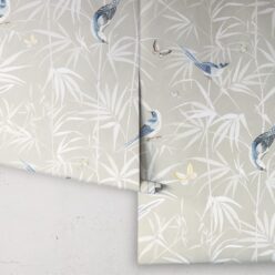 Bamboo Wallpaper • Beige • Rolls