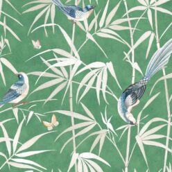 Bamboo Wallpaper • Green • Swatch
