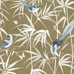 Bamboo Wallpaper • Olive • Swatch