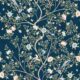 Camellia Tree Mural • Navy • Swatch
