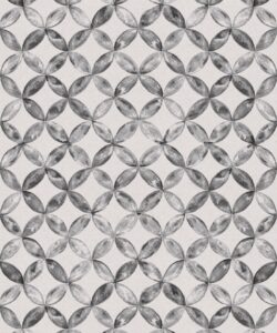 Papier peint Petales Deux - Charcoal White - Swatch