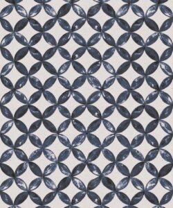 Papier peint Petales Deux - Midnight White - Swatch