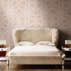 Bees Lace Wallpaper • Petal • Insitu