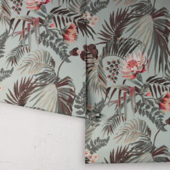 Majestic Palm Wallpaper • Glacier • Rolls
