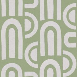 Formes Deux Wallpaper • Snow Green • Swatch