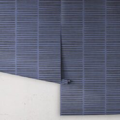Lignes Wallpaper • Midnight Navy • Rolls