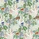 Sparrows Wallpaper - Blau - Swatch