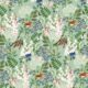 Sparrows Wallpaper - Mint - Echantillon