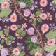 Figs Wallpaper - Aubergine - Echantillon