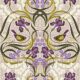 Bellbirds & Iris Wallpaper • French Lavender • Swatch