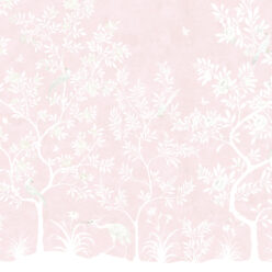 Grandiflora Mural • Rose • Swatch