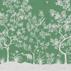 Grandiflora Mural • Vert • Swatch