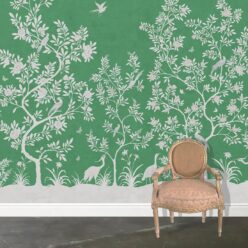 Grandiflora Mural • Vert • Insitu