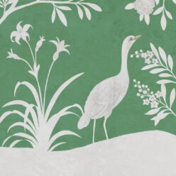 Grandiflora Mural • Vert • Scale