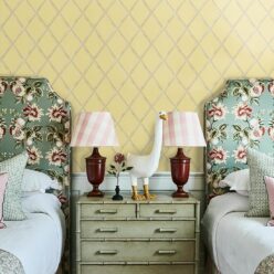 Colony Wallpaper • Rattan & Cane • Insitu