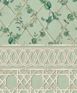 Ivy Frieze Mural • Sage & Cane • Swatch