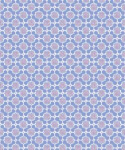 Whimsical Wallpaper - Purple Bleu - Nuancier