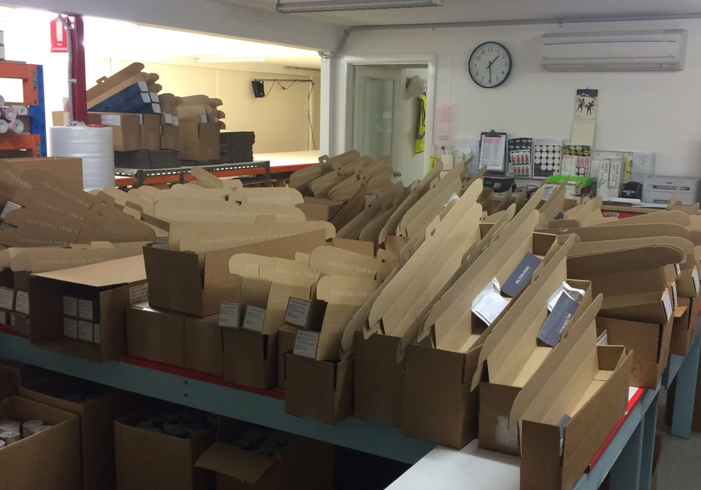 Packing boxes