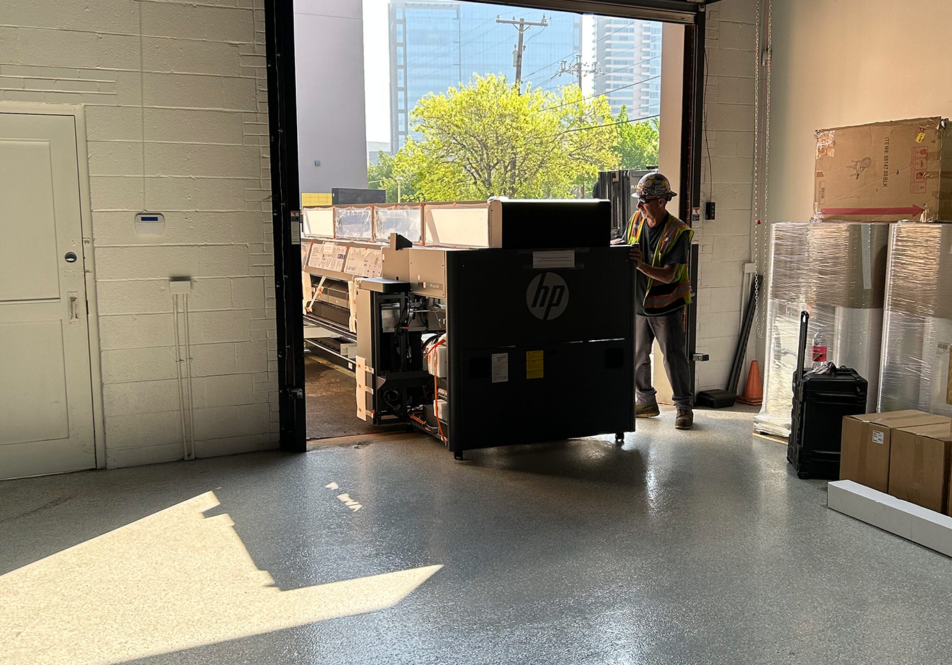 Dallas Second Printer Installation