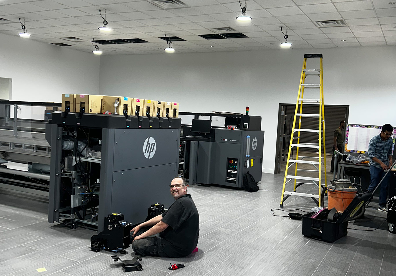 Dallas Second Printer Installation