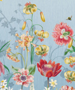 Kingdom Home • Jardin Mural • Powder Blue